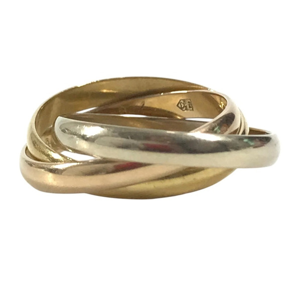 Cartier Jewelry - CARTIER Authentic 18k Gold Trinity Ring